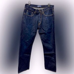 Gap straight leg, blue jeans 32 x 30